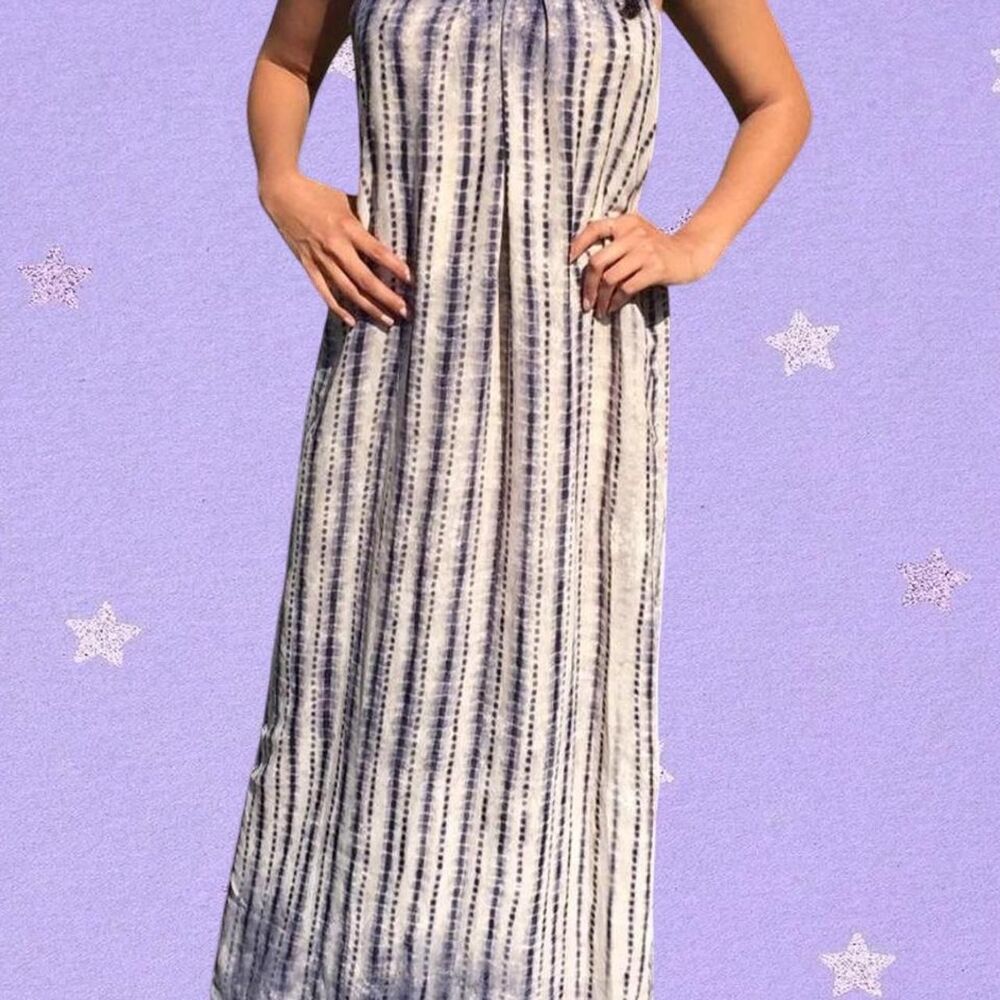 Tie Dye Summer Dress--Maxi Dress